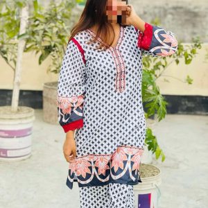 ❤️dubai silk digital print 2 pis❤️